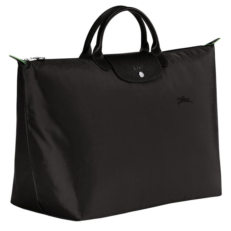 Sac de Voyage Longchamp Le Pliage Green S Homme Noir | 0482-SGHNU