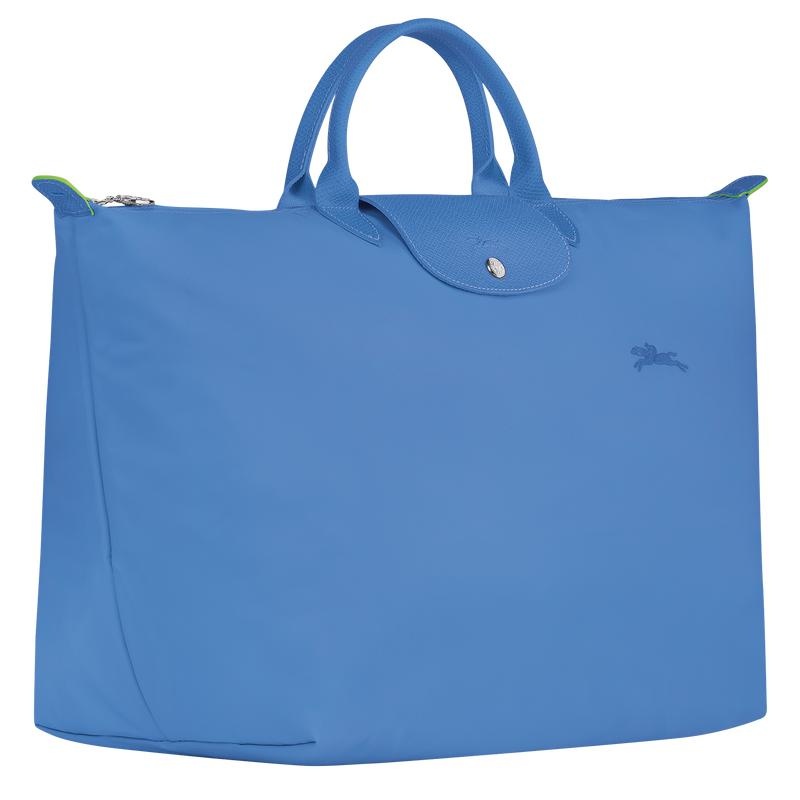 Sac de Voyage Longchamp Le Pliage Green S Homme Bleu | 6830-JYIBX