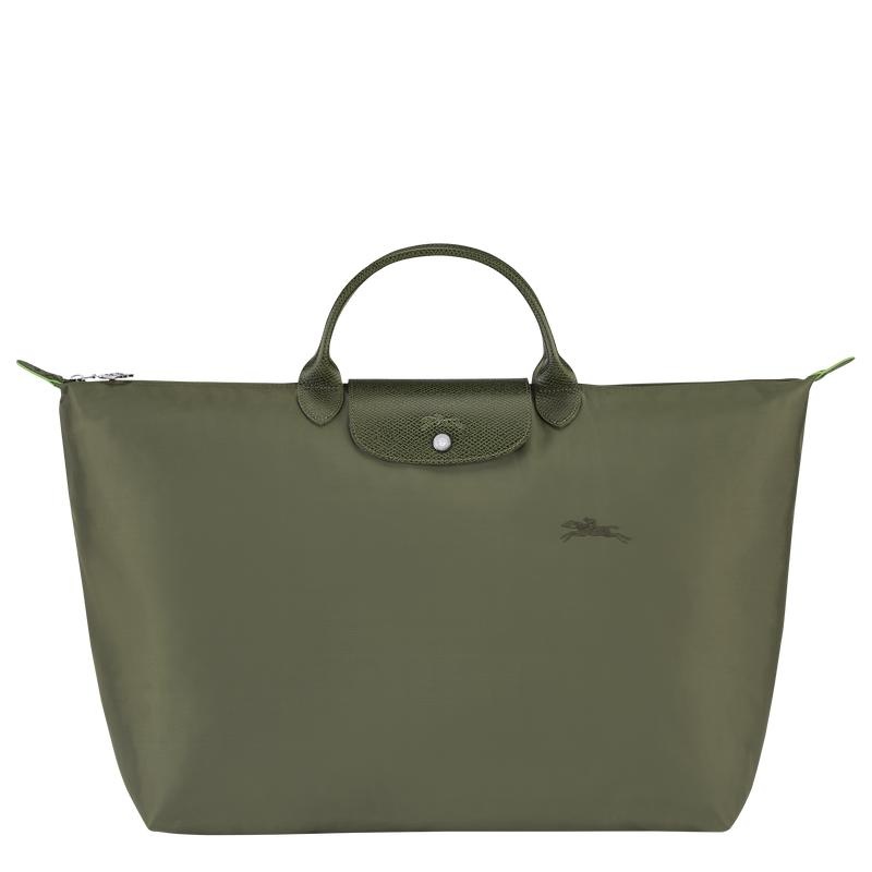 Sac de Voyage Longchamp Le Pliage Green S Homme Vert | 2354-SUMQX