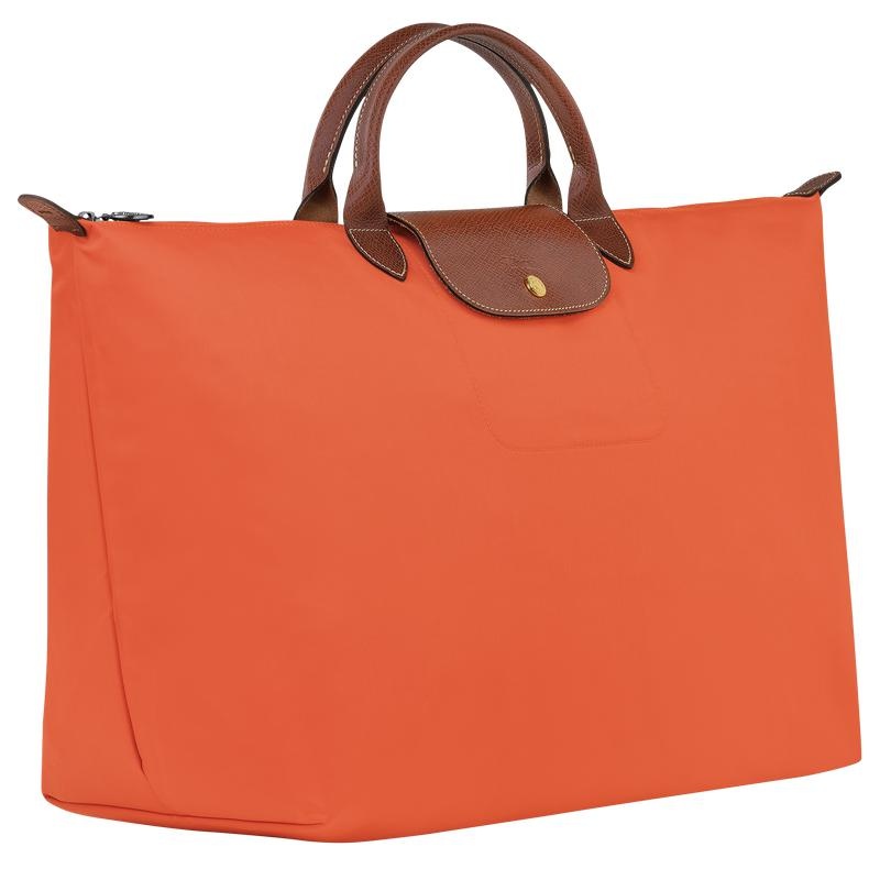 Sac de Voyage Longchamp Le Pliage Original S Femme Orange | 4961-CMWOI