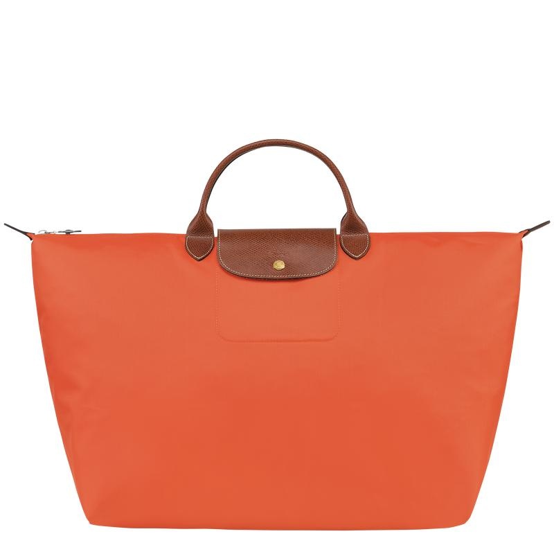 Sac de Voyage Longchamp Le Pliage Original S Femme Orange | 4961-CMWOI