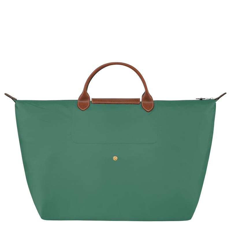 Sac de Voyage Longchamp Le Pliage Original S Femme Vert | 3590-UMWAZ