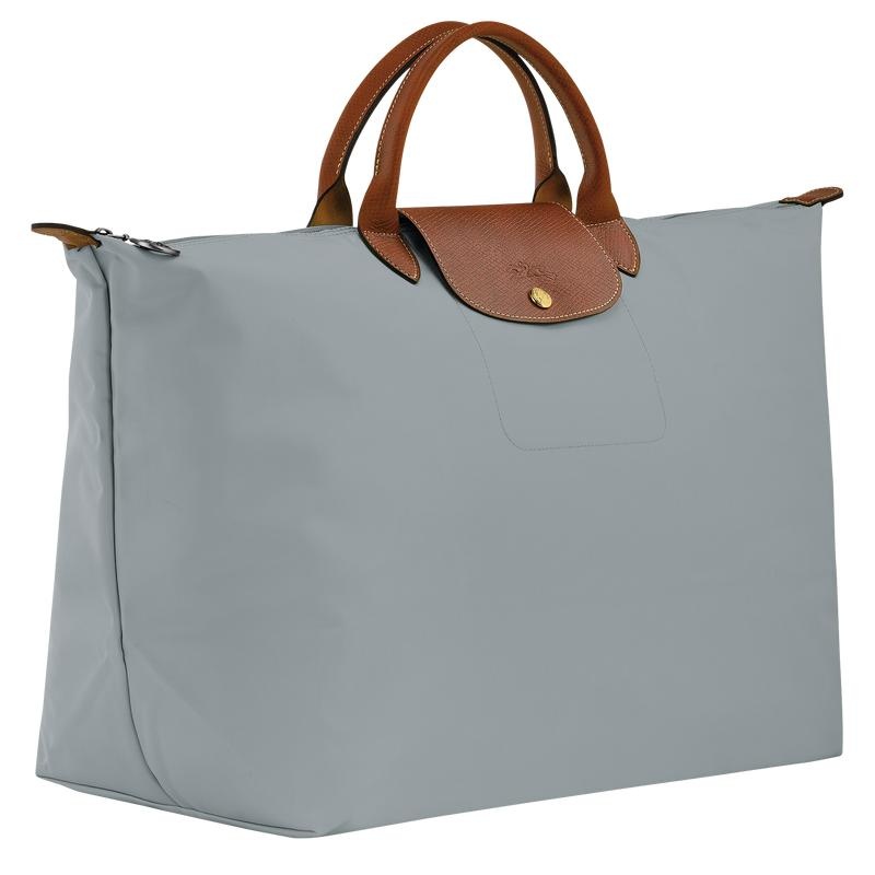 Sac de Voyage Longchamp Le Pliage Original S Femme Grise | 6830-PLAWV