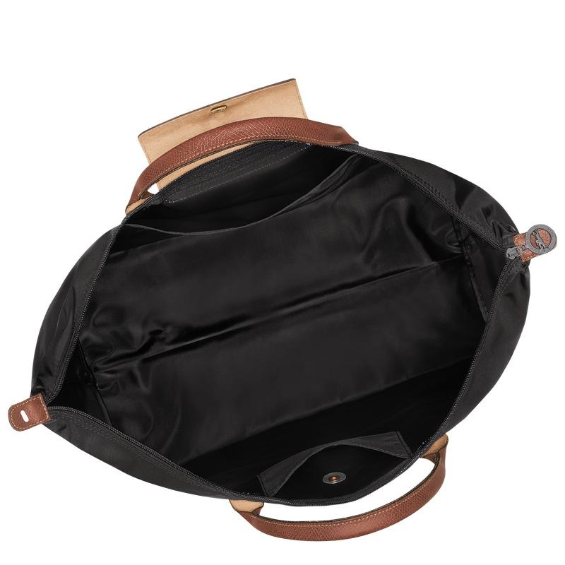 Sac de Voyage Longchamp Le Pliage Original S Femme Noir | 1942-EWLCQ