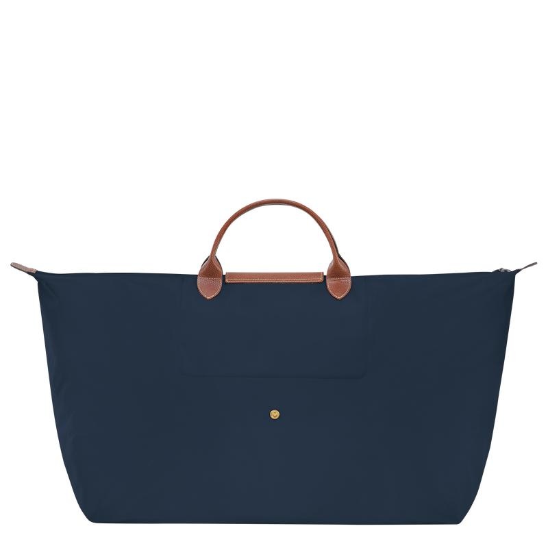 Sac de Voyage Longchamp Le Pliage Original M Femme Bleu Marine | 1058-CUMEJ