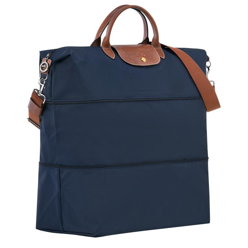 Sac de Voyage Longchamp Le Pliage Original expandable Femme Bleu Marine | 7956-FOKEC