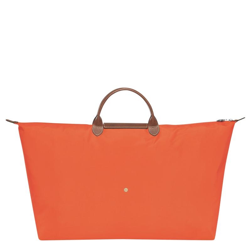 Sac de Voyage Longchamp Le Pliage Original M Homme Orange | 6047-ZMCUH