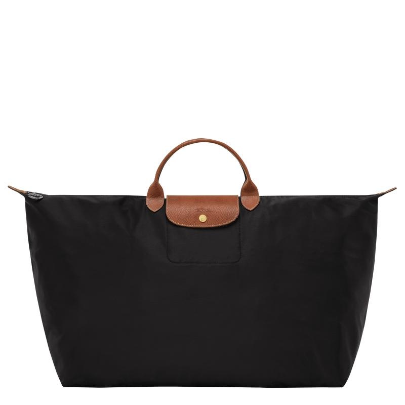 Sac de Voyage Longchamp Le Pliage Original M Homme Noir | 4385-CPDMX