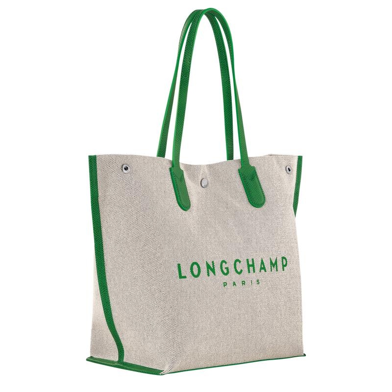 Sacs Fourre Tout Longchamp Essential L Femme Vert | 0391-ITBNU