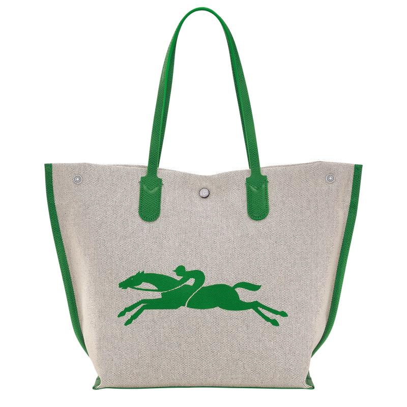 Sacs Fourre Tout Longchamp Essential L Femme Vert | 0391-ITBNU