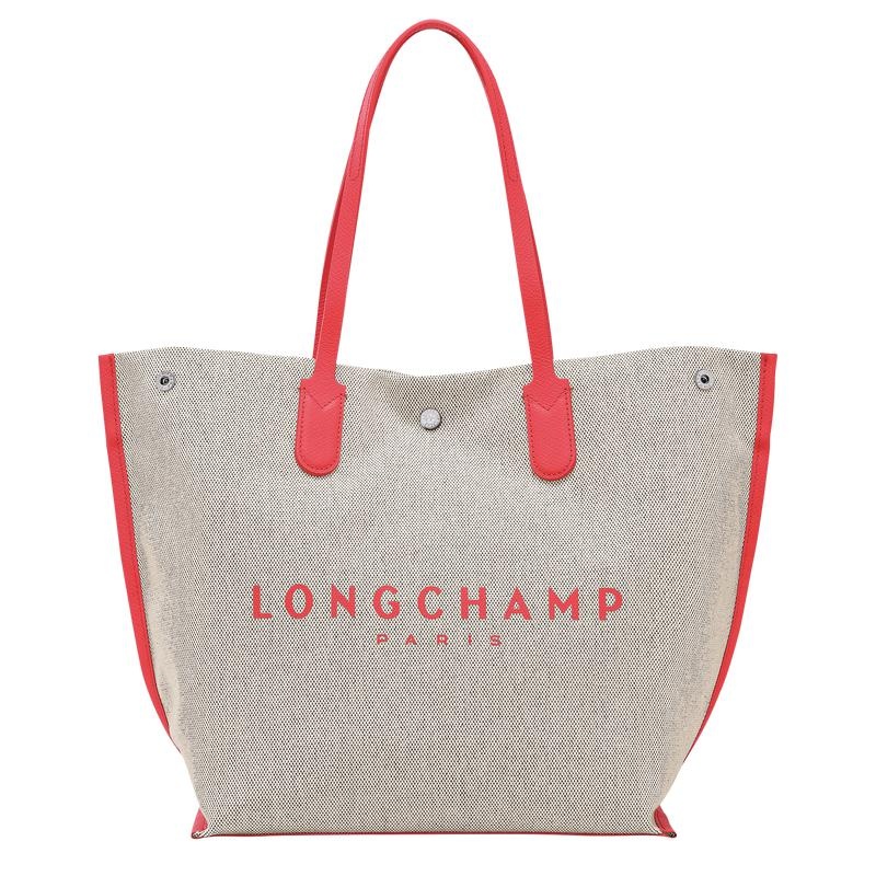 Sacs Fourre Tout Longchamp Essential L Femme Rouge | 0567-WQFUR