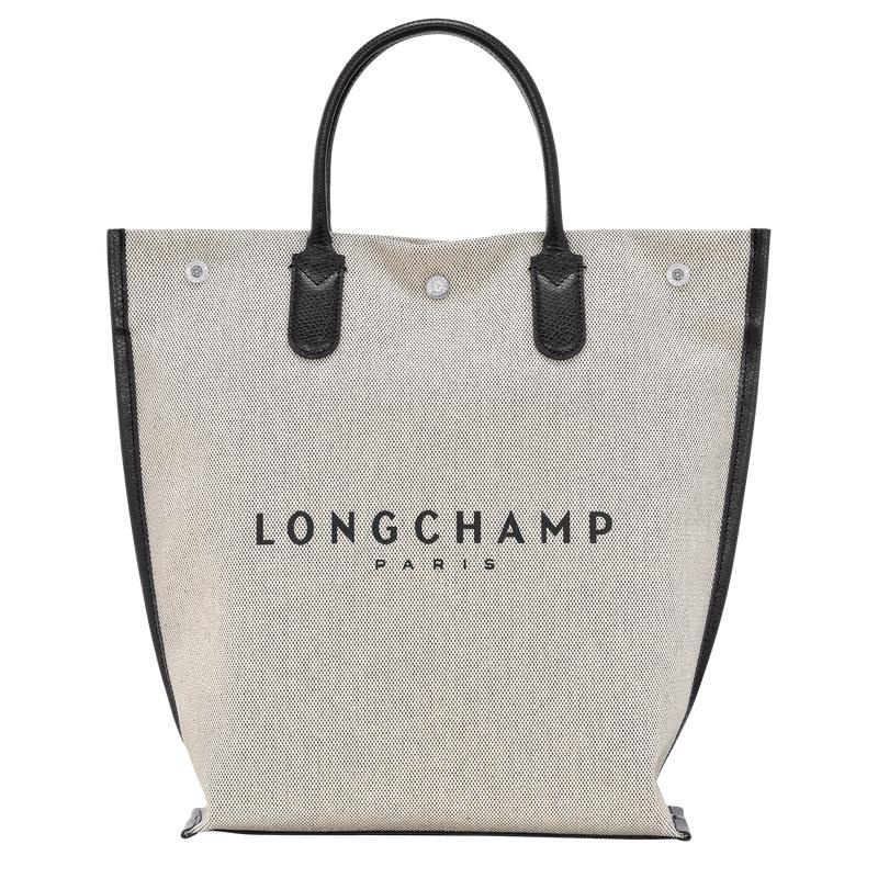 Sacs Fourre Tout Longchamp Essential M Femme Blanche | 6984-DRFSA