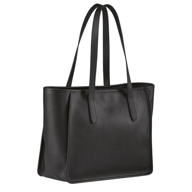 Sacs Fourre Tout Longchamp Le Foulonné L Femme Noir | 8796-IZLCM