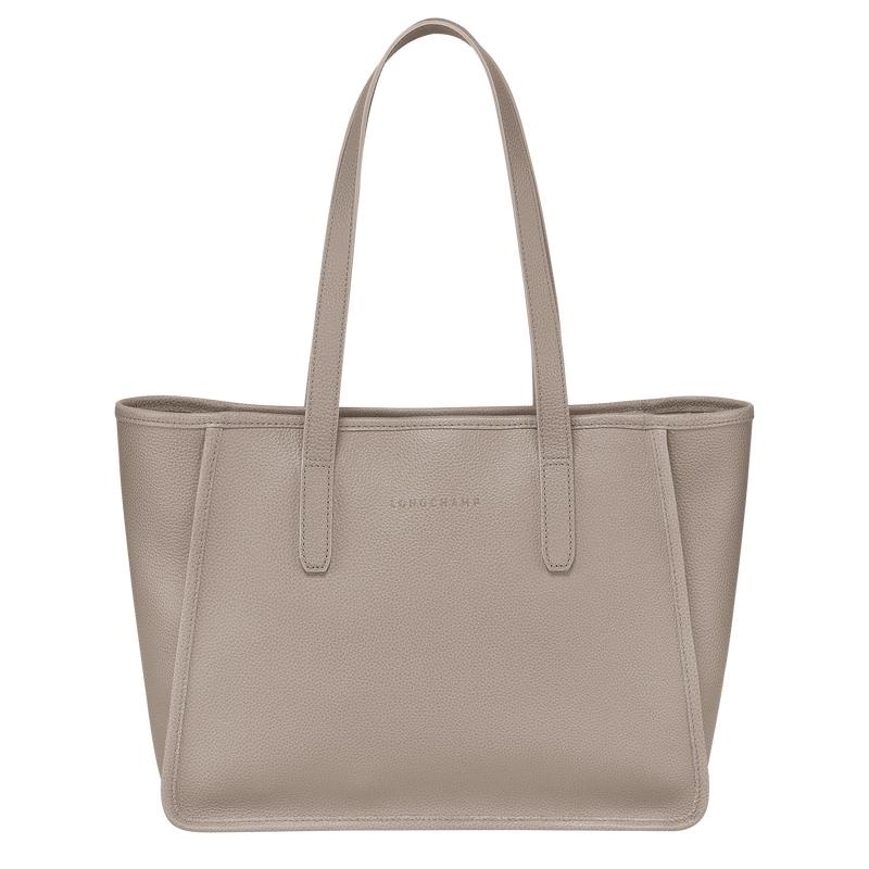 Sacs Fourre Tout Longchamp Le Foulonné L Femme Grise | 8509-EWLUX