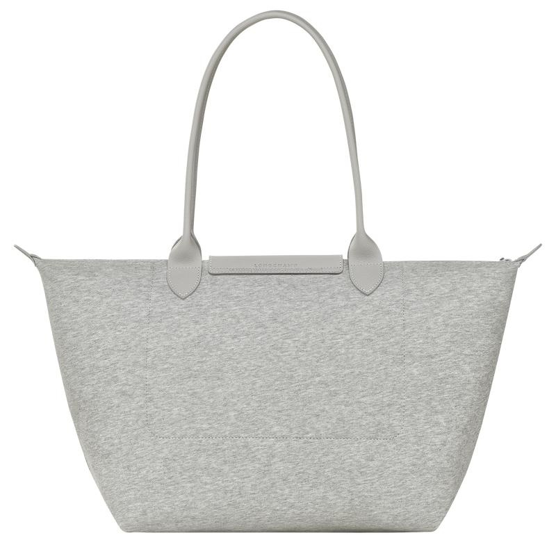 Sacs Fourre Tout Longchamp Le Pliage Collection L Femme Grise | 3796-RAEIY