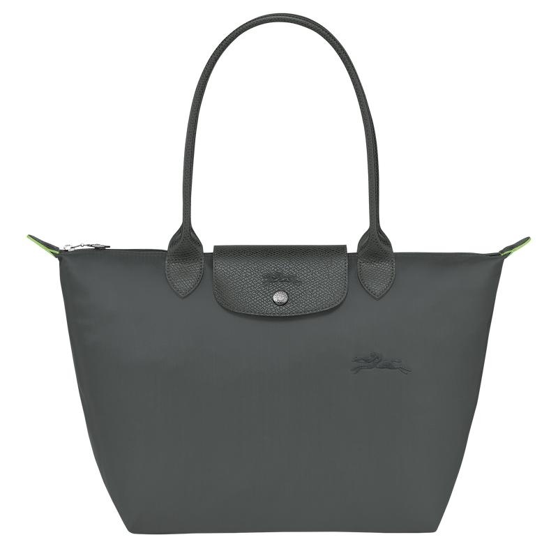 Sacs Fourre Tout Longchamp Le Pliage Green M Femme Grise | 0418-IXEJQ