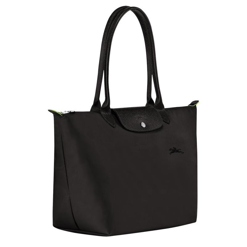 Sacs Fourre Tout Longchamp Le Pliage Green L Femme Noir | 6079-MUHZP