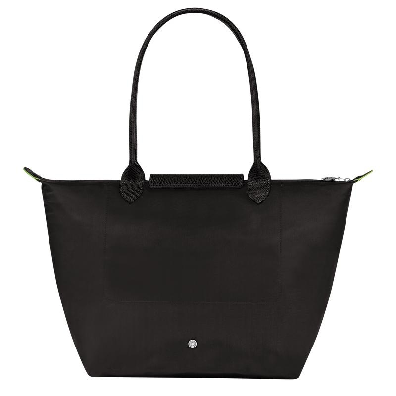 Sacs Fourre Tout Longchamp Le Pliage Green L Femme Noir | 6079-MUHZP