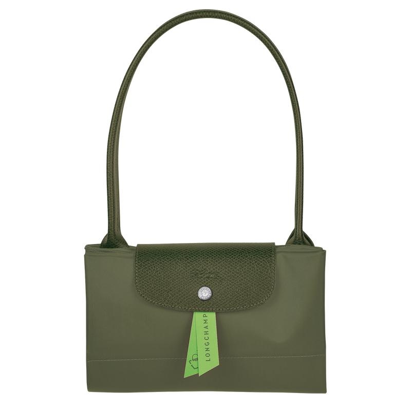 Sacs Fourre Tout Longchamp Le Pliage Green L Femme Vert | 8905-SPDYK