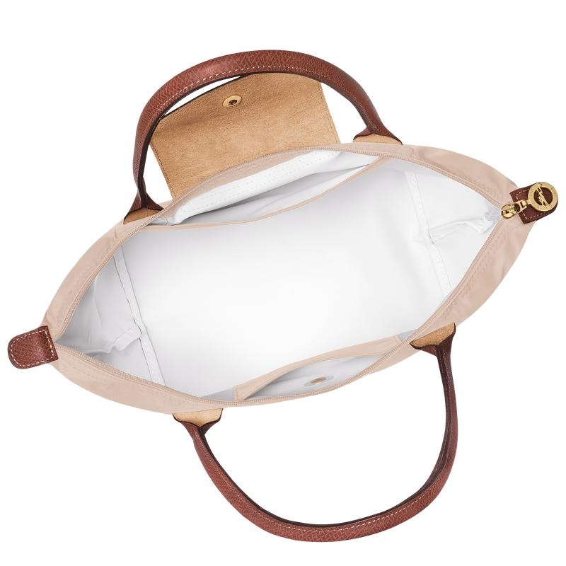 Sacs Fourre Tout Longchamp Le Pliage Original M Femme Blanche | 5094-EVPYH