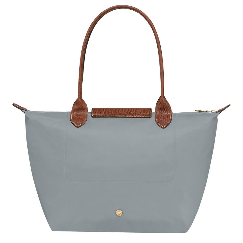 Sacs Fourre Tout Longchamp Le Pliage Original M Femme Grise | 7562-FMJUS