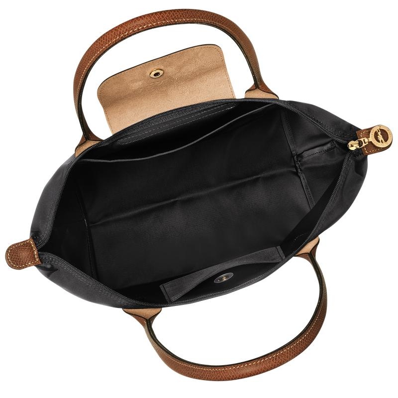 Sacs Fourre Tout Longchamp Le Pliage Original M Femme Noir | 6312-PCZEA