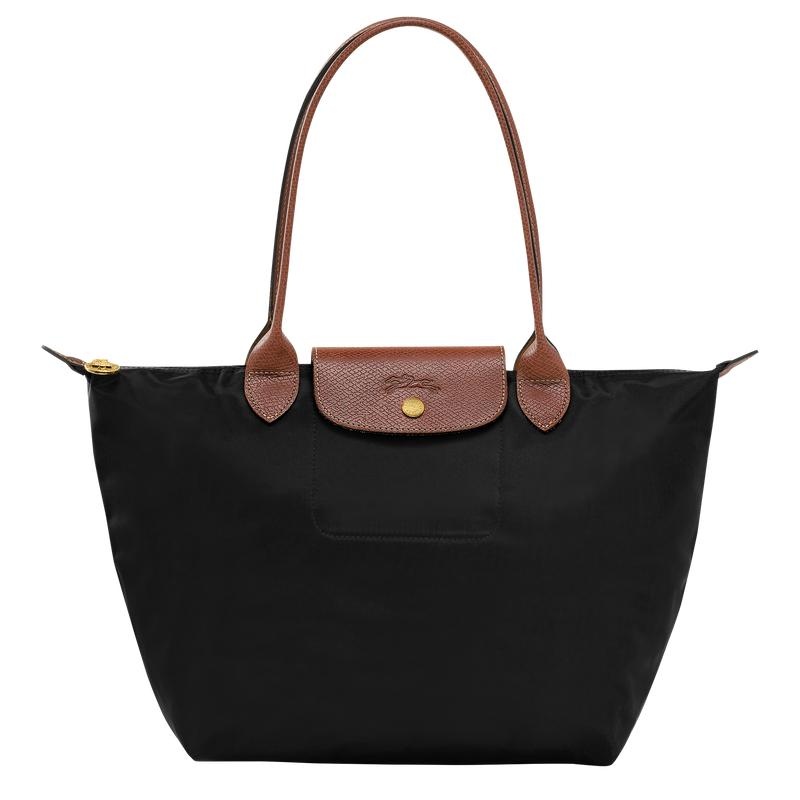 Sacs Fourre Tout Longchamp Le Pliage Original M Femme Noir | 6312-PCZEA