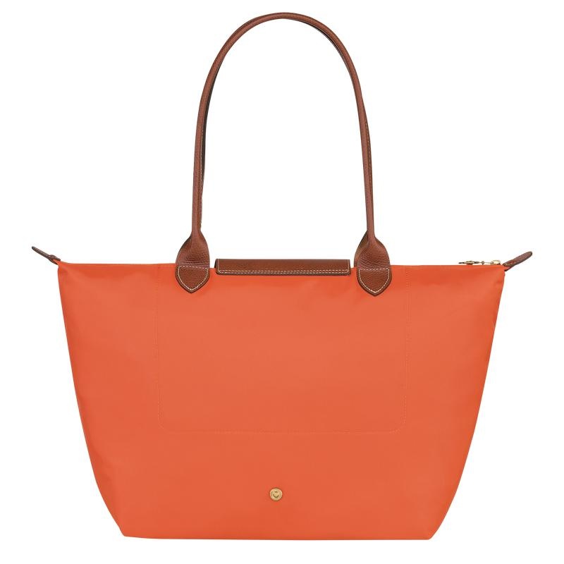 Sacs Fourre Tout Longchamp Le Pliage Original L Femme Orange | 4596-RDLGT