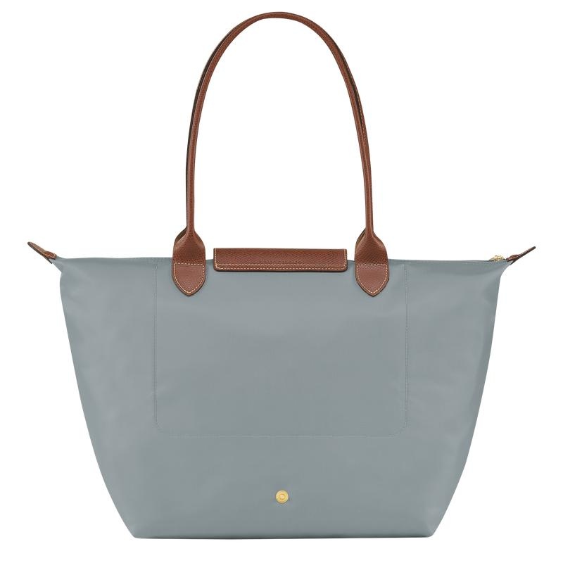 Sacs Fourre Tout Longchamp Le Pliage Original L Femme Grise | 0492-JBZQE