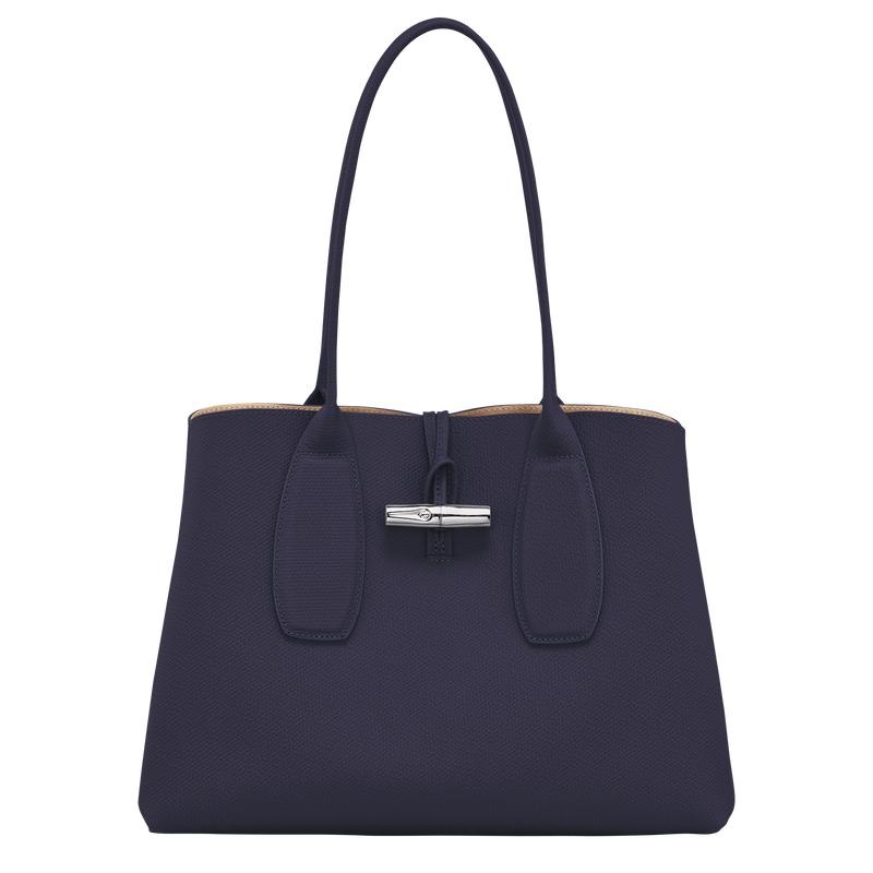 Sacs Fourre Tout Longchamp Roseau L Femme Violette | 3814-JAWIC