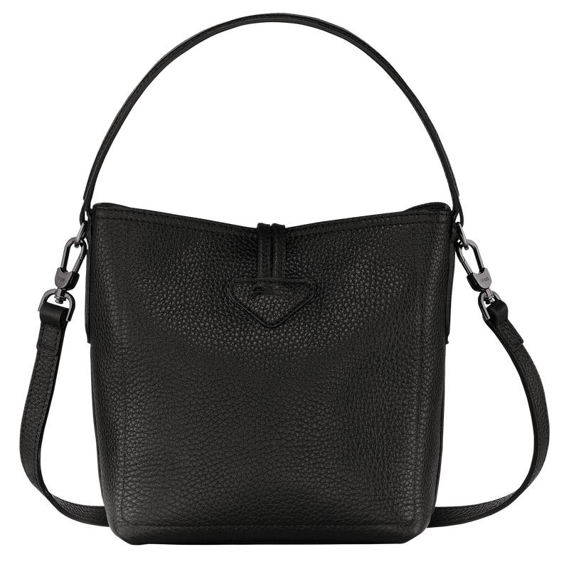 Sacs Seau Longchamp Roseau Essential XS Femme Noir | 5039-FJCMT