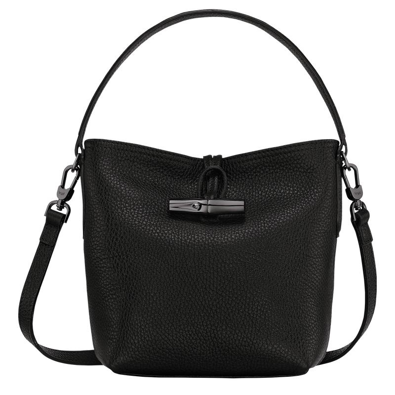 Sacs Seau Longchamp Roseau Essential XS Femme Noir | 5039-FJCMT