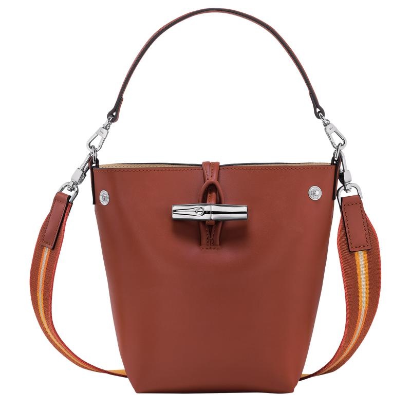 Sacs Seau Longchamp Roseau XS Femme Marron | 8534-IYMCO