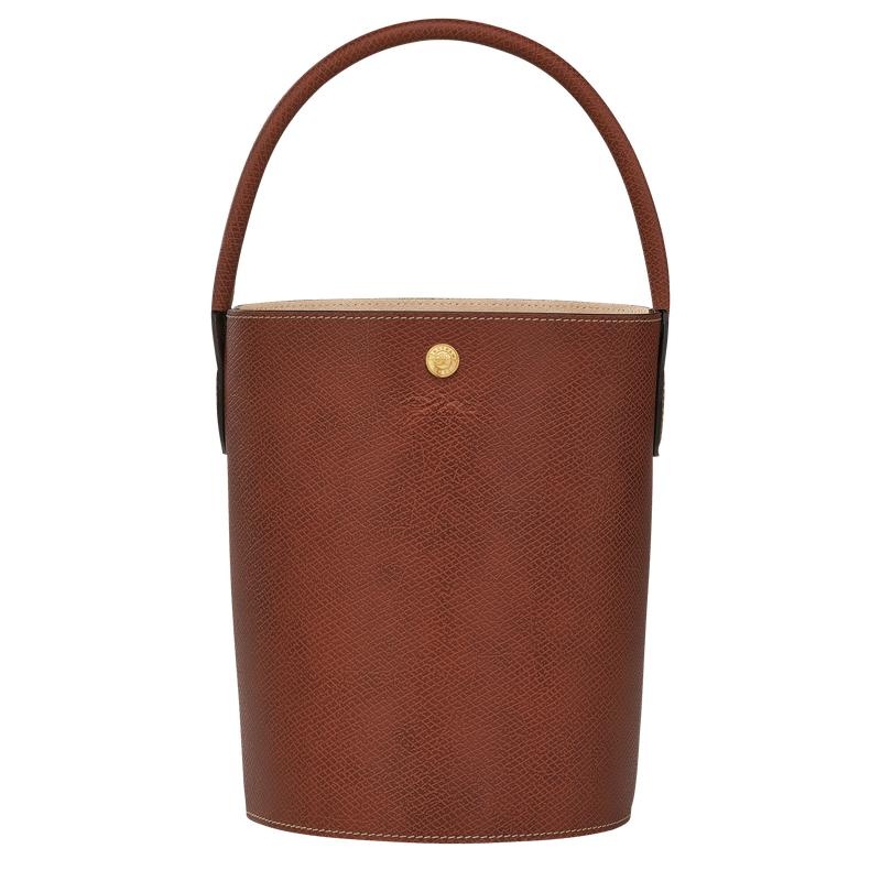 Sacs Seau Longchamp Épure S Femme Marron | 1743-EKZCT