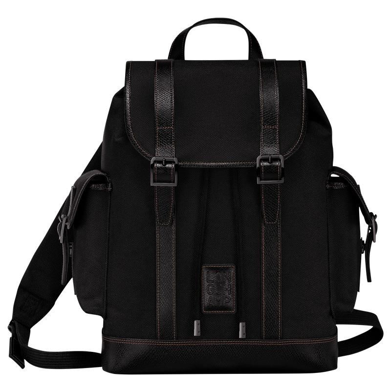 Sacs à Dos Longchamp Boxford Homme Noir | 1046-XHEWP