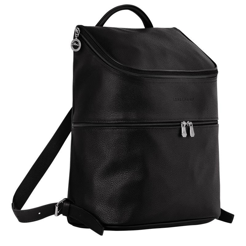 Sacs à Dos Longchamp Le Foulonné Homme Noir | 6978-FODBV