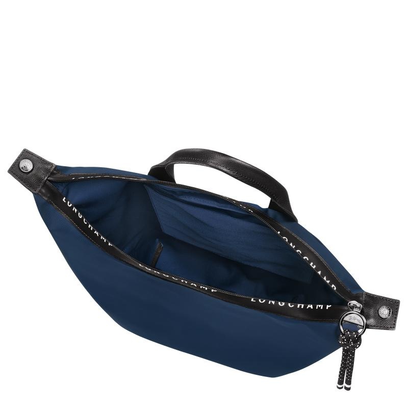 Sacs à Dos Longchamp Le Pliage Energy L Femme Bleu Marine | 1745-UNHFJ