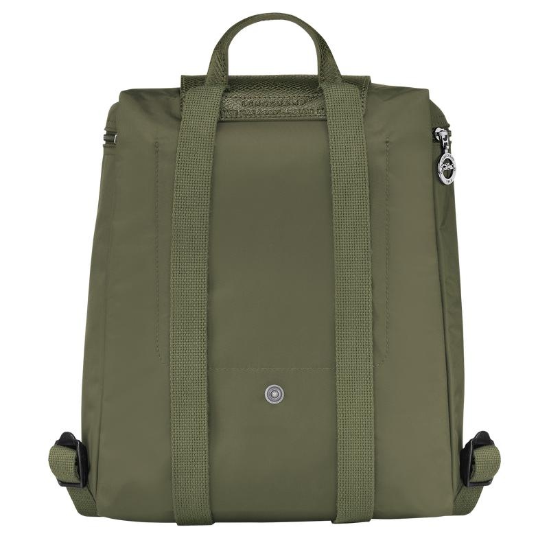 Sacs à Dos Longchamp Le Pliage Green M Femme Vert | 5980-NKTSD