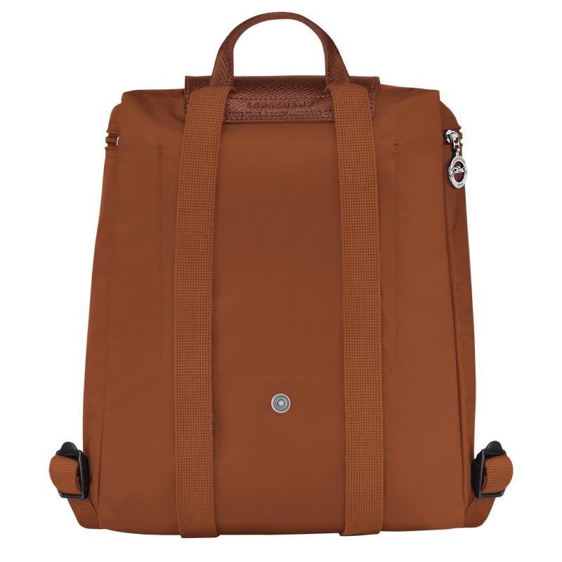 Sacs à Dos Longchamp Le Pliage Green M Homme Marron | 6549-BEAJC