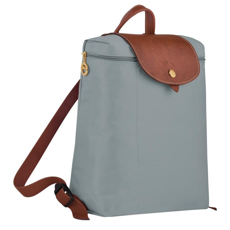 Sacs à Dos Longchamp Le Pliage Original M Femme Grise | 4786-NVFEH