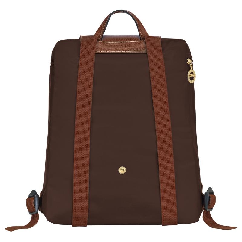 Sacs à Dos Longchamp Le Pliage Original M Homme Marron | 8745-PUFMB